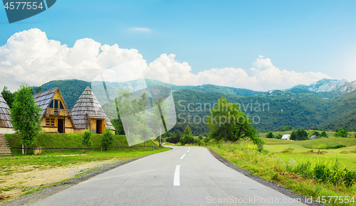 Image of Mountain road in Montenegro