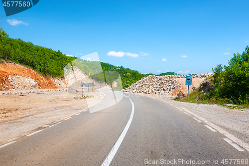 Image of Road in Montenegro