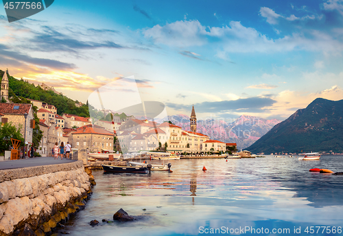 Image of City and bay of Kotor 
