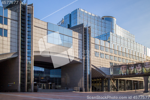 Image of European Parliament Building in Brussels