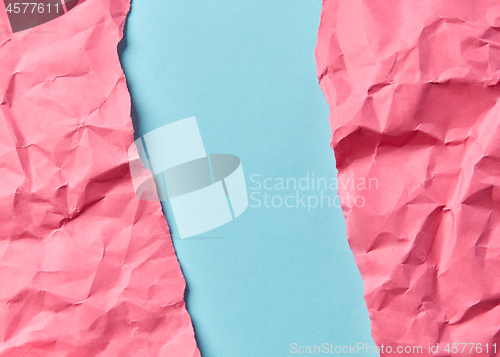 Image of Handcraft colorful paper background.