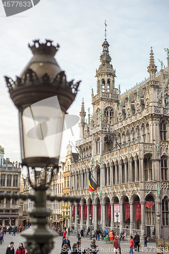 Image of historic guildhall at the Grand Place