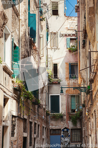Image of Venetian buildings in Italy