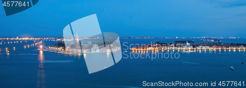 Image of Beautiful sunset in Venice