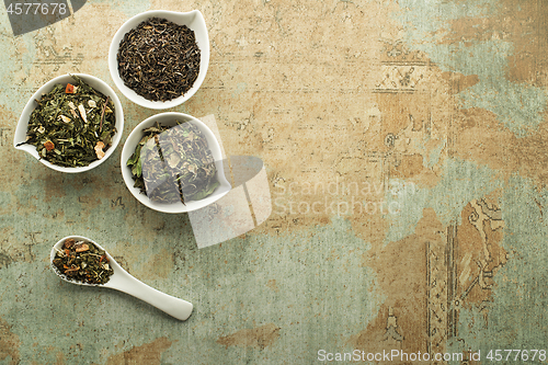 Image of Tea leaves