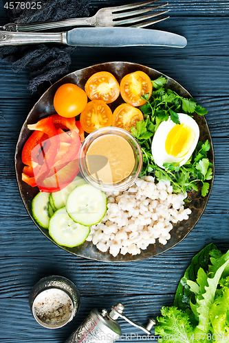 Image of bulgur with vegetables