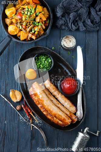 Image of sausages