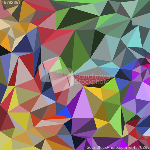 Image of Background with colorful triangles
