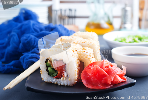 Image of sushi