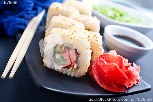 Image of sushi