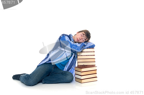 Image of Teenager schoolboy