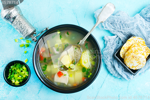 Image of Soup in bowl