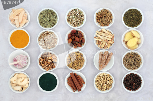 Image of Asthma Relieving Herbs and Spice Collection