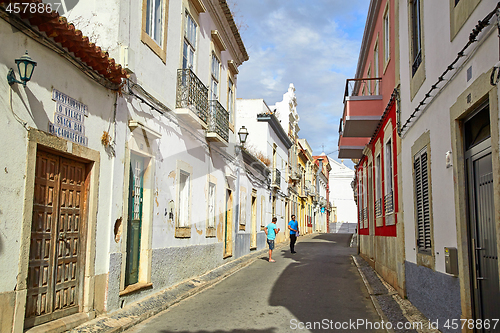 Image of Street view of Faro, Portugal