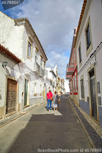 Image of Street view of Faro, Portugal