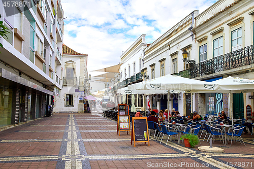 Image of Street view of Faro, Portugal