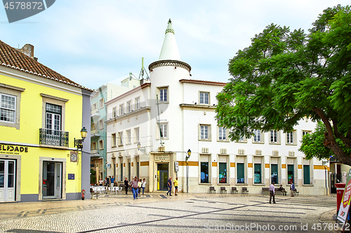 Image of Street view of Faro, Portugal