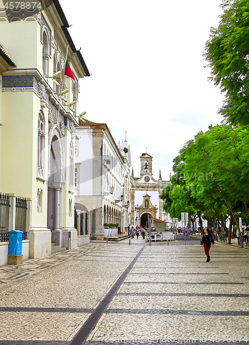 Image of Street view of Faro, Portugal