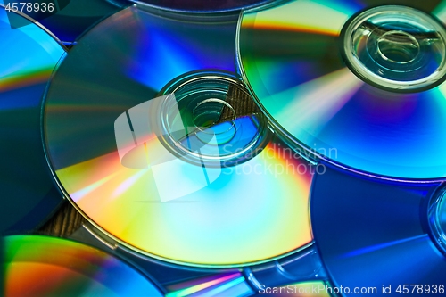 Image of CD shiny background