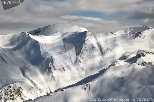 Image of Mountains covered with snow