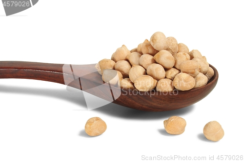 Image of Spoon with chickpea