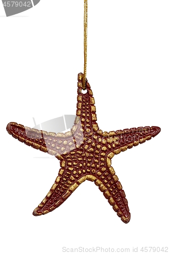 Image of Christmas decoration on white