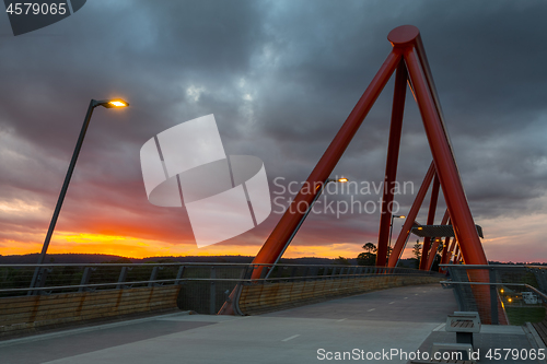 Image of Sunset Yandhai Nepean Crossing