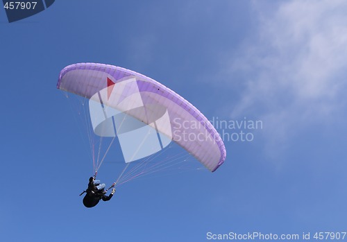 Image of Purple paraglider