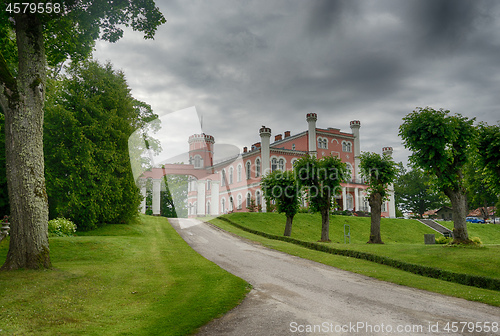 Image of Old palace in Latvia travel