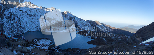 Image of Gosaikunda lakes in Nepal trekking tourism