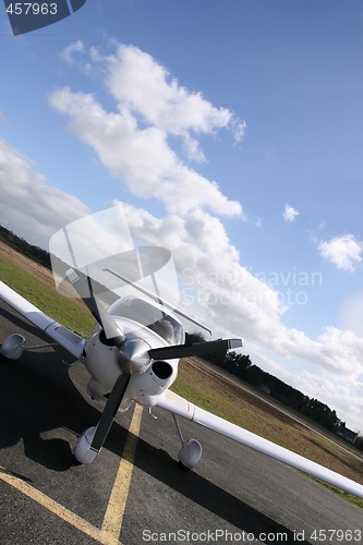 Image of Inclined white plane