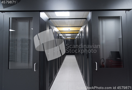 Image of modern server room