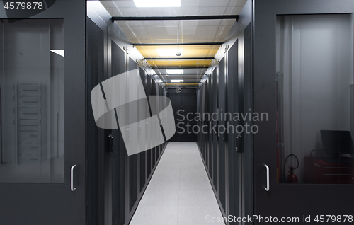 Image of modern server room