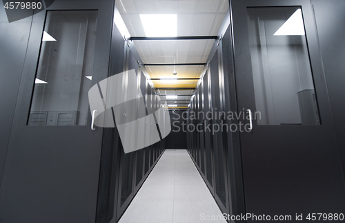 Image of modern server room