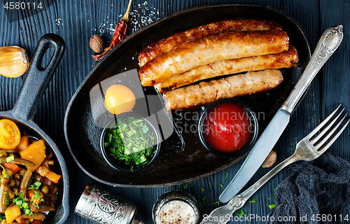 Image of sausages