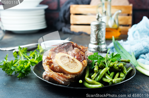 Image of fried meat on plate