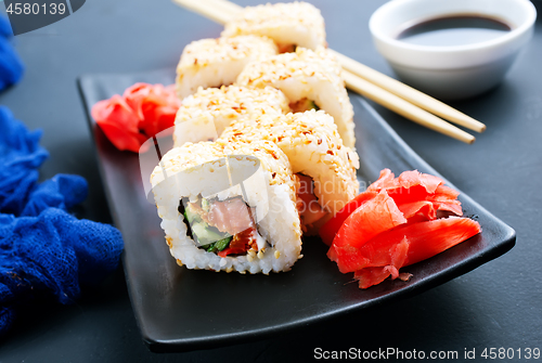 Image of sushi