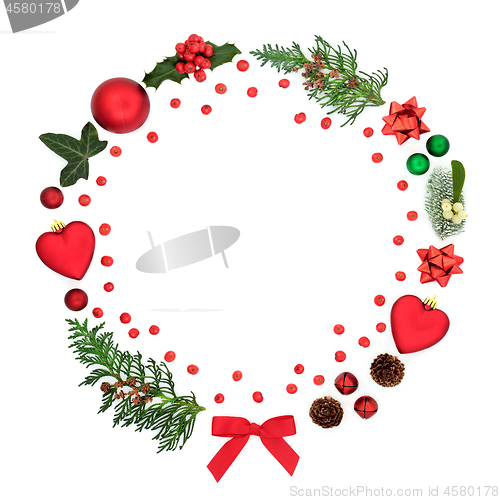 Image of Abstract Christmas Wreath