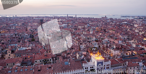 Image of Beautiful buildings in Venice