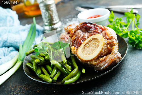 Image of fried meat on plate