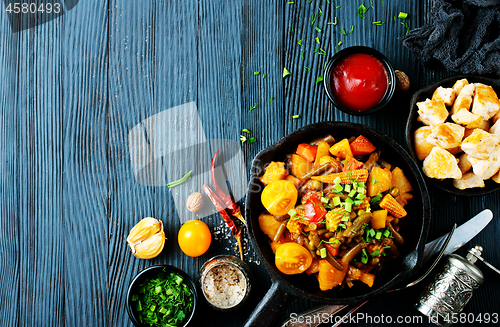 Image of vegetables stew