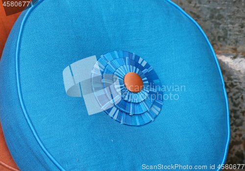 Image of Blue Pillow