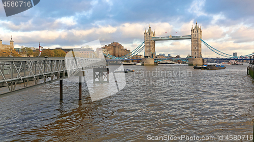 Image of Tower Bridge Thames River