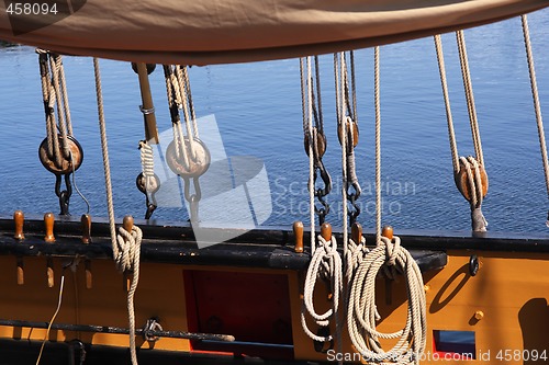 Image of Ship rigging