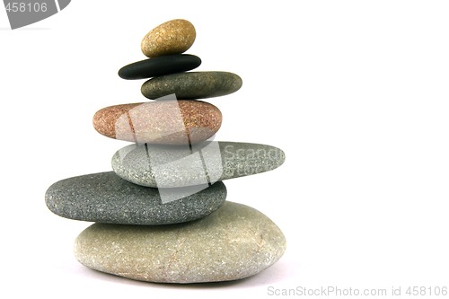 Image of Seven pebbles pyramid