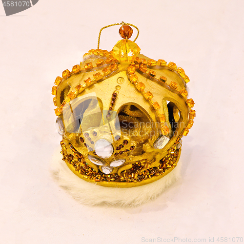 Image of Gold Crown Decor