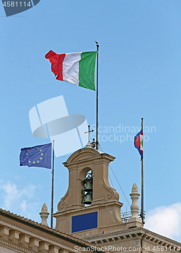 Image of Italy EU Flag