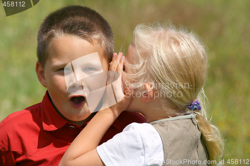 Image of Whispering and stunned