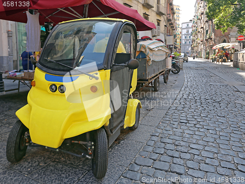 Image of Small Electric Car