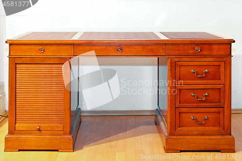 Image of Wooden Desk